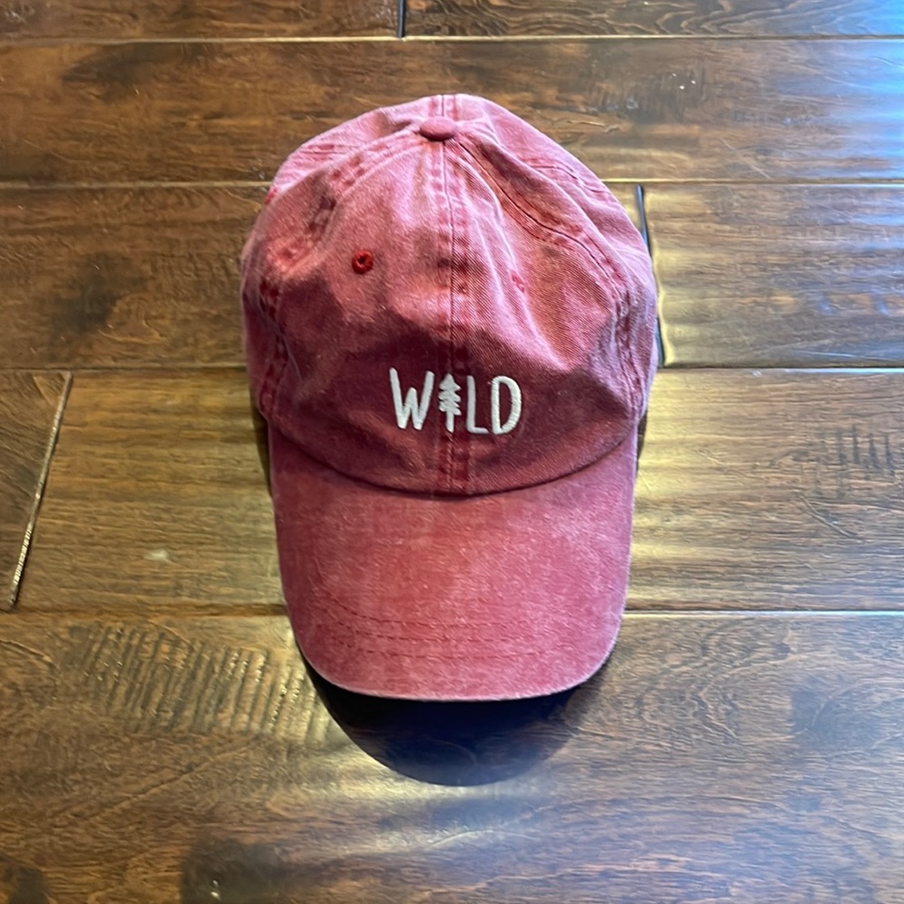 Wild embroidered baseball hat